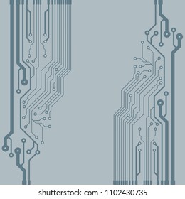 Vector microchip background