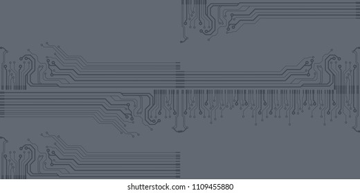 Vector microchip background