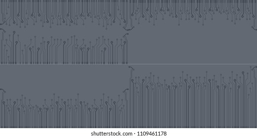 Vector microchip background
