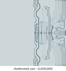 Vector microchip background