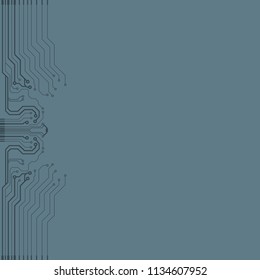  Vector microchip background