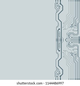 Vector microchip background