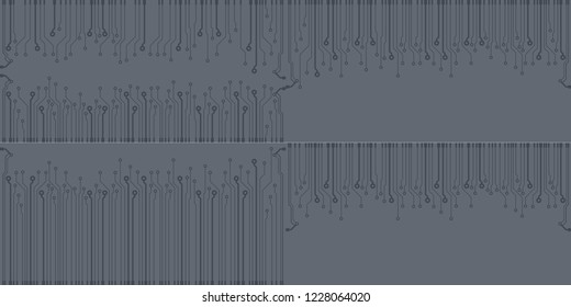 Vector microchip background