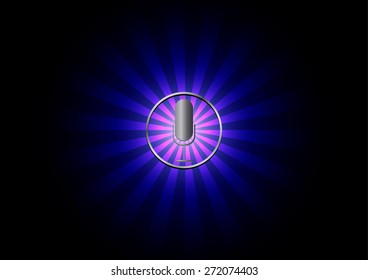 Vector Microphone background