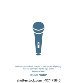 vector microphone icon