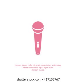 vector microphone icon