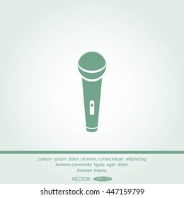 vector microphone icon