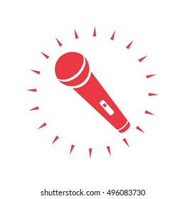 vector microphone icon