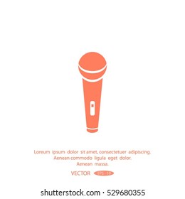 vector microphone icon