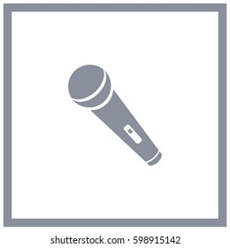 vector microphone icon