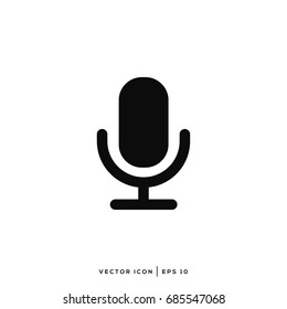 Vector Microphone Icon