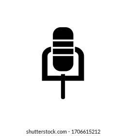 
Vector microphone icon for eps 10