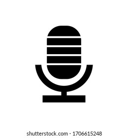 
Vector microphone icon for eps 10