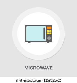 Vector Microwave - Electric Oven Icon