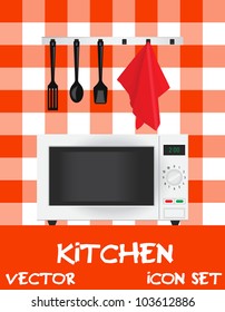 Vector microwave oven and kitchen appliances