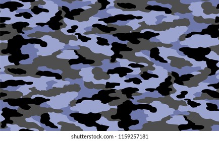Vector military camouflage pattern