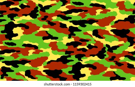Vector military camouflage pattern