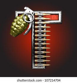 Vector military figure