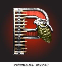 Vector military figure
