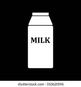 vector milk icon