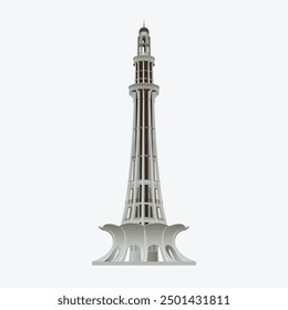 Vector Minar e Pakistan template