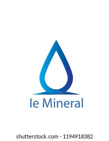 Vector Ie mineral Logo Design Template Icon