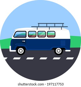 Vector Mini Bus 