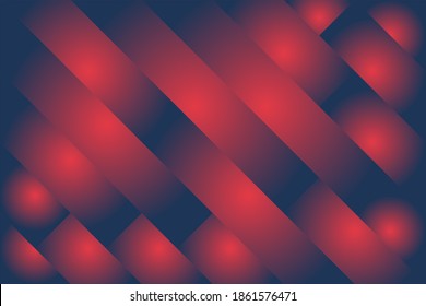 Vector Línea de contorno abstracto mínimo gradiente colorido fondo oscuro. Patrón de líneas de contorno colorido. Bandas de Opart. Contorno moderno, rayas geométricas de línea 