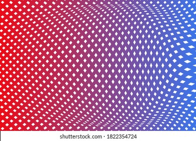 Vector Fondo mínimo abstracto de la luz de gradiente colorido de la línea ondulada de la línea ondulada. Patrón de líneas onduladas coloridas. Bandas de Opart. Ondas modernas, rayas geométricas 