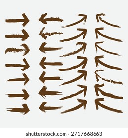 Vektor minimale Kunst Pinsel Design