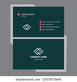 Vector and Minimal Business Card Design