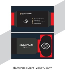 Vector and Minimal Business Card Design