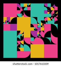 Vector minimal covers procedural design. Futuristic minimalistic layout. Conceptual generative background. Journal or book cover template. eps10.