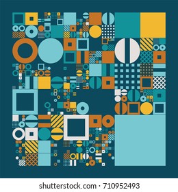 Vector minimal covers procedural design. Futuristic minimalistic layout. Conceptual generative background. Journal or book cover template. eps10.