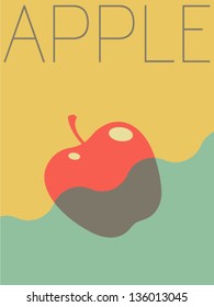 Vector Minimal Design - Apple