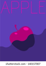 Vector Minimal Design - Apple 