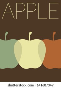 Vector Minimal Design - Apple 