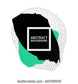 Vector minimal design, creative concept, modern abstract background geometric element