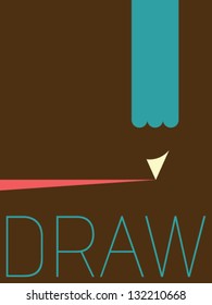 Vector Minimal Design - Draw