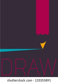 Vector Minimal Design - Draw