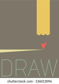 Vector Minimal Design - Draw