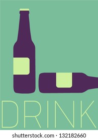 Vector Minimal Design - Drink