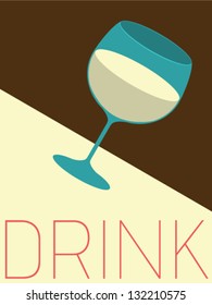 Vector Minimal Design - Drink