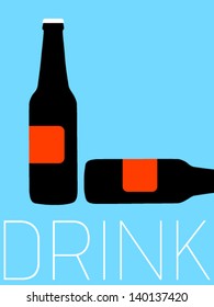 Vector Minimal Design - Drink 