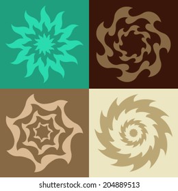 Vector Minimal Design- Flowers 