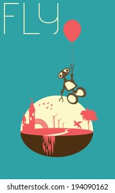 Vector Minimal Design - Fly