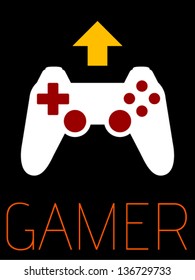 Vector Minimal Design - Gamer 