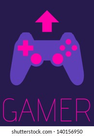 Vector Minimal Design - Gamer 