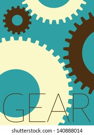 Vector Minimal Design - Gears