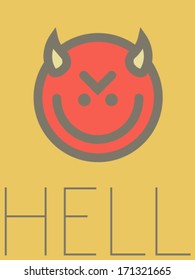 Vector Minimal Design - Hell 